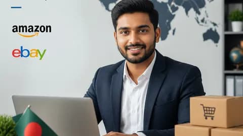 বাংলাদেশি উদ্যোক্তা Amazon eBay আন্তর্জাতিক মার্কেটপ্লেসে পণ্য বিক্রি করছেন
