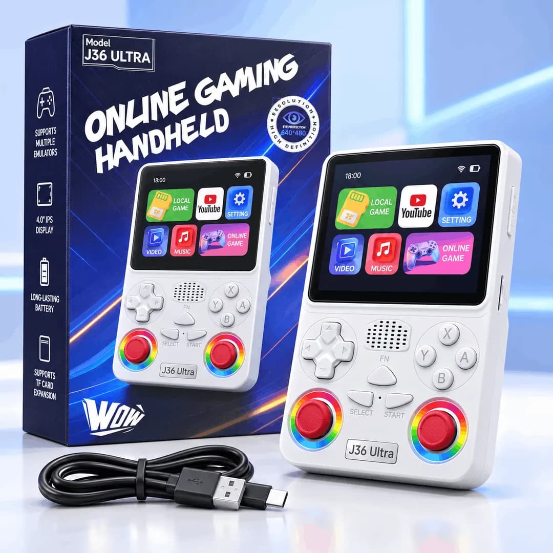 J36 Ultra Retro Handheld Game Console (100% Original)